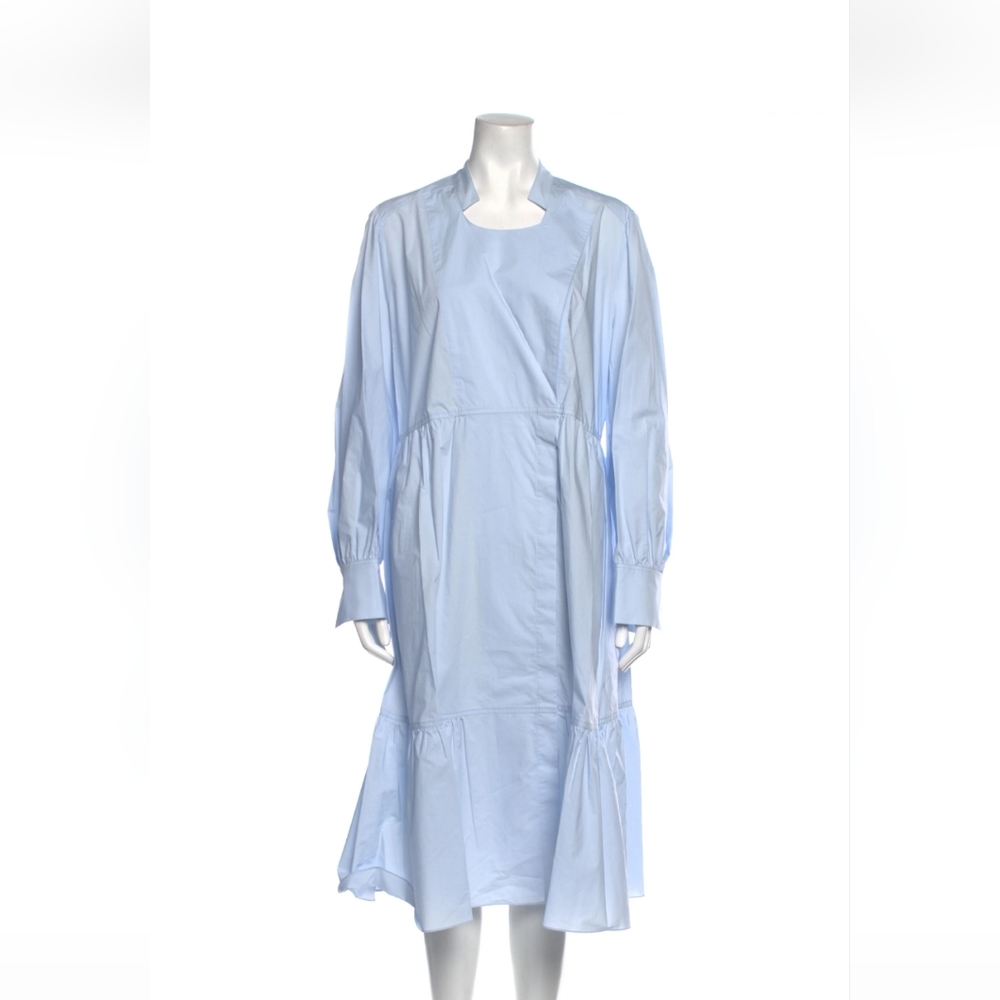 🌞DOROTHEE SCHUMACHER Poplin Power Midi Length Dress w/ Tags Sz 16